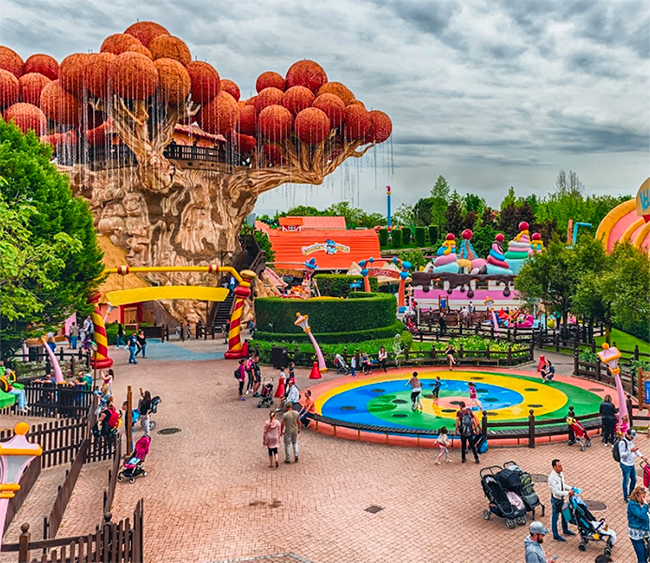 Gardaland Park a Sirmione lago di Garda